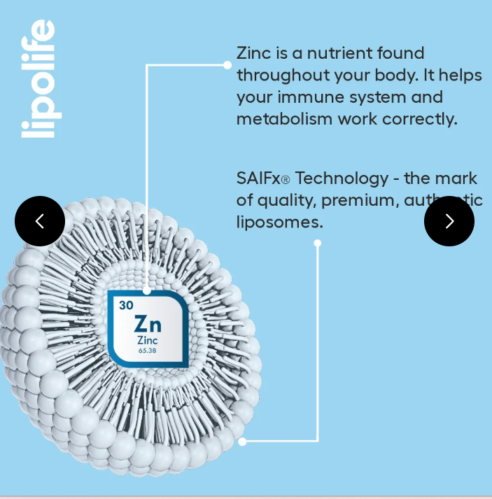 Lipolife Liposomal Zinc
