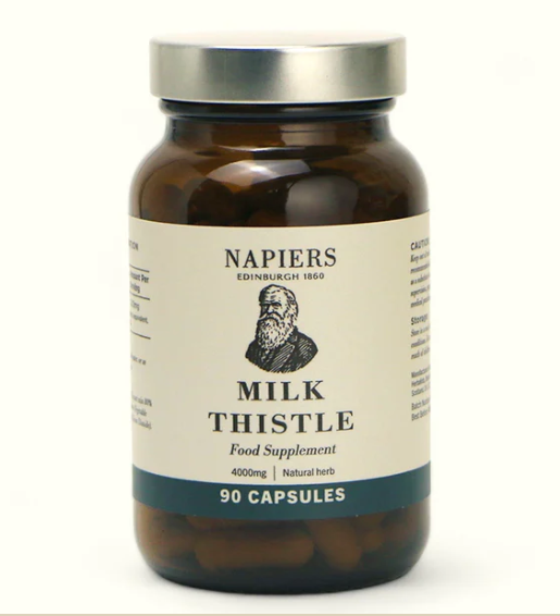 Napiers Milk Thistle 90 Capsules 4000mg