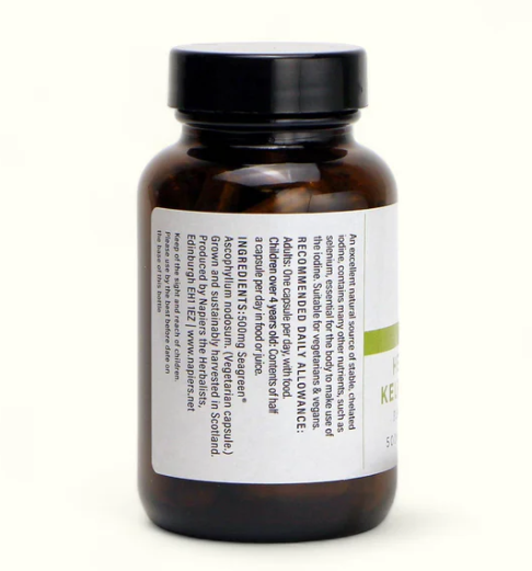 Napiers Seagreens® Organic Hebridean Kelp Capsules