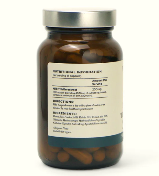 Napiers Milk Thistle 90 Capsules 4000mg