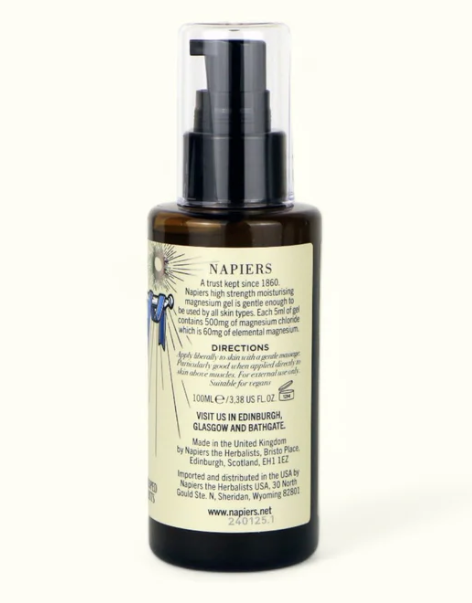 Napiers All Natural Magnesium Body Gel