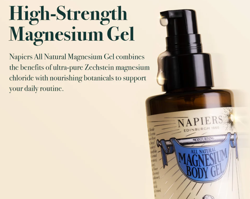 Napiers All Natural Magnesium Body Gel